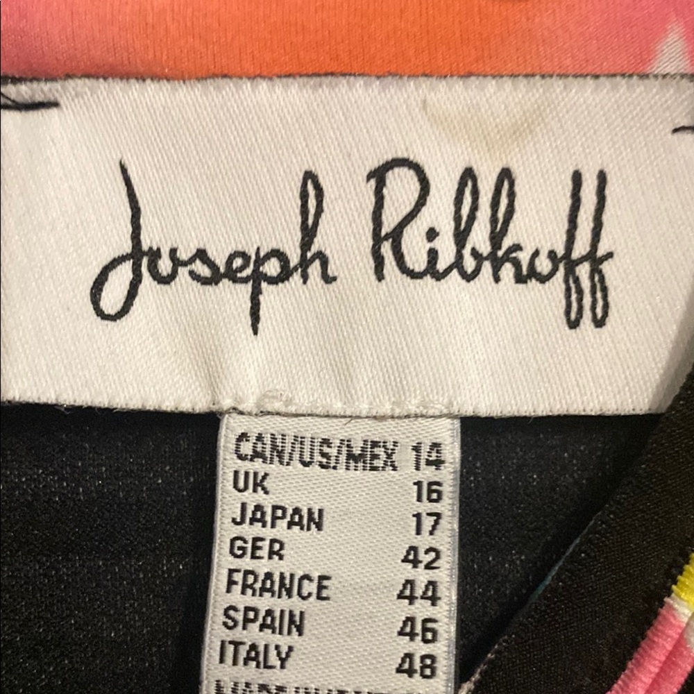 Joseph Ribkoff Multicolor Striped Jacket - Picture 2 of 3